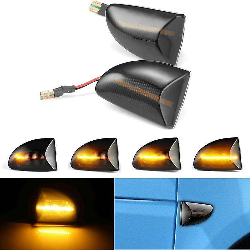 Car Flowing Yellow LED Marker Light Side Dynamic Turn Signal Light for W451 Coupe