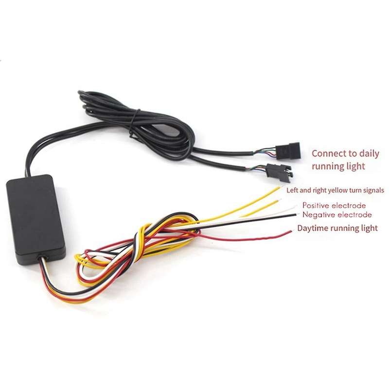 Car Fluorescent Daytime Running Light Mesh Grille Fog Lamp Frame Suitable for A4 B8 2009-2011 8kd807