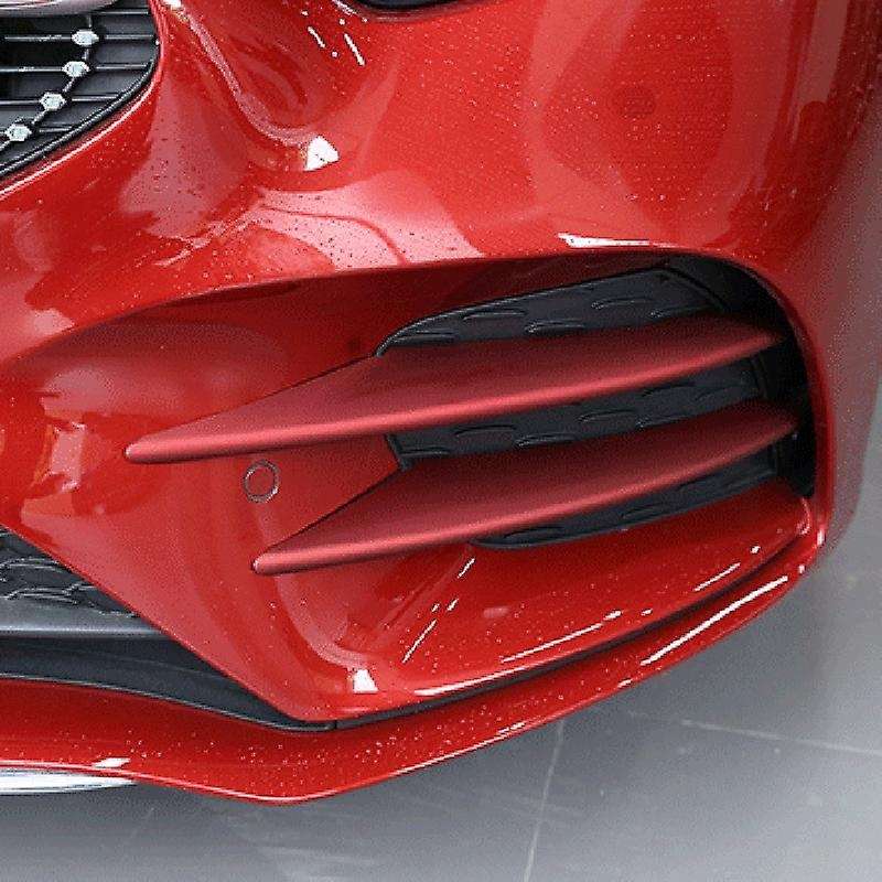 Car Fog Lamps Cover Grille Trim Strip Sticker for a Class W177 A180 A200 A220 2018 2019+