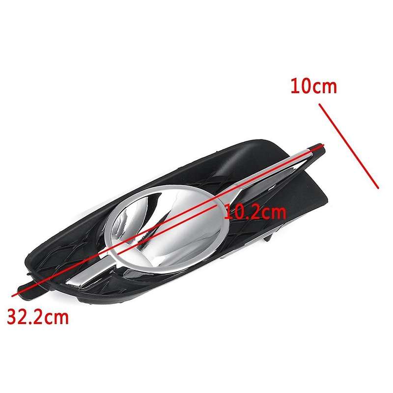 Car Fog Lamp Hole Cover Mesh Grille Fog Lamp Cover for 2009-2013 20859107 20859108