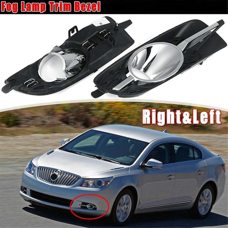 Car Fog Lamp Hole Cover Mesh Grille Fog Lamp Cover for 2009-2013 20859107 20859108