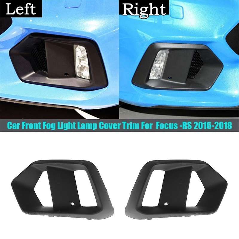 Car Fog Light Cover Headlight Frame for Focus 2015-2018 Fog Grille Moulding Case Car Accessories