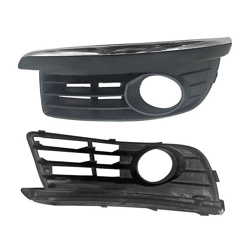 Car Fog Light Cover Vent Car Grille Auto Front Bumper Driving Lamp Cover for- MK5 Sedan 2006-2009