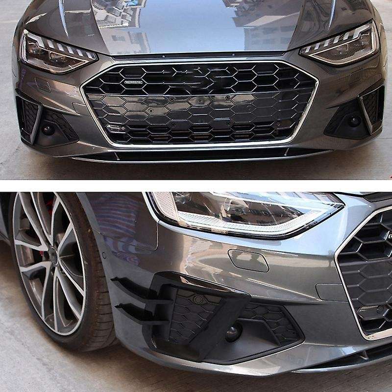 Car Fog Light Covers Car Trim Fog Lamp Trim Bezel Side Stickers for  A4L A4 S4 2020+ Sport Edition C