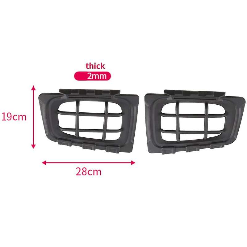 Car Fog Light Covers for Jimny JB74 ONLY 2019-2023 Car Fog Lights Covers Frame Trim
