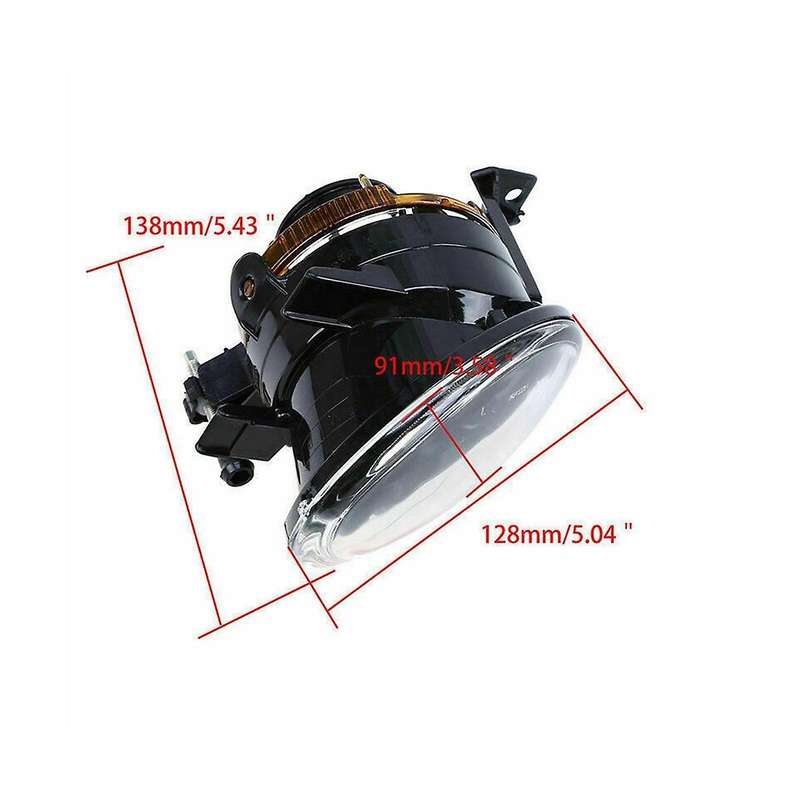 Car Fog Light Front Left Side Bumper Fog Lamp 5k0941699b Golf Mk6 Mk6 1f 2k