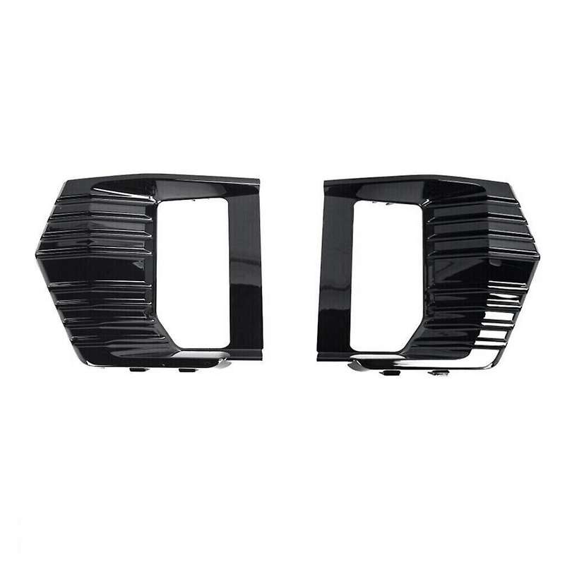 Car Fog Light Trim Lamp Bezel Front Bumper Fog Light Grille Covers for / Xl 2021-2023 84882376 84882