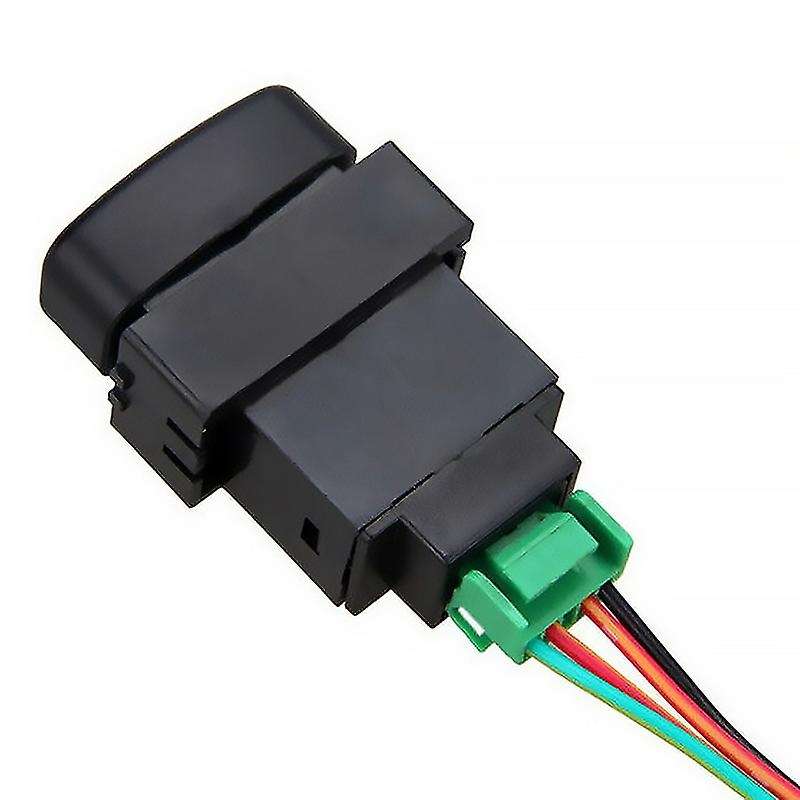 Car Fog Light Switch Daytime Running Light Switch with Red Light for Asx