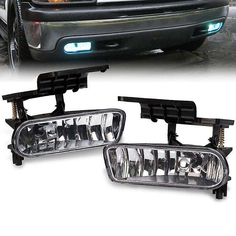Car Fog Lights Bumper Driving Lamp Daytime Running Led Light for Chevy Silverado 1999-2002 Tahoe 20