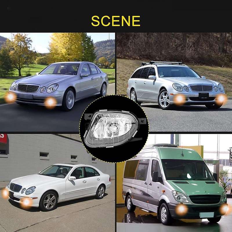 Car Fog Lights Headlights for W211 2003-2006 E200 E220 E240 E280 E300 E320 E350 E420 E500 A21182011
