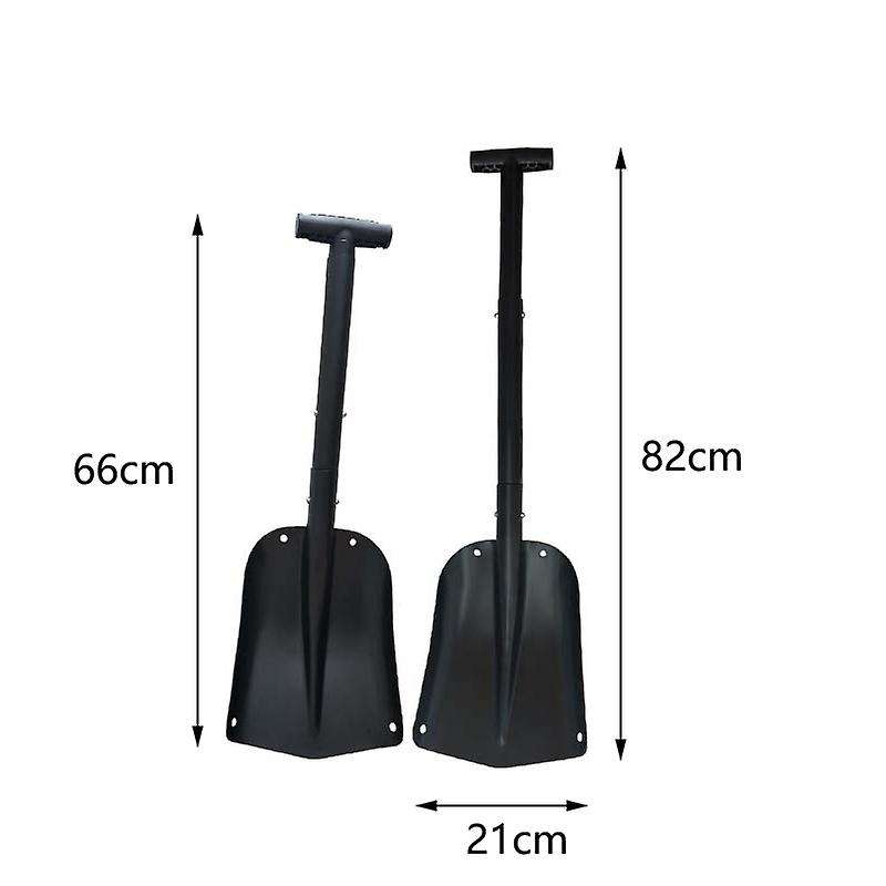 Car Foldable Multifunctional Shovel Camping Snow Shovel Snow Shovel Iron Handle