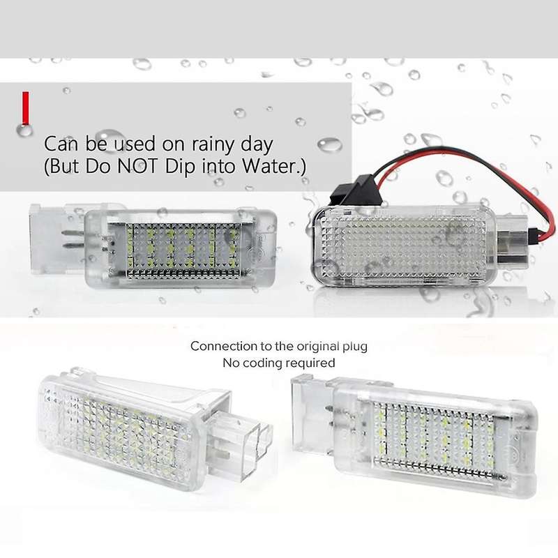 Car Footwell Light Trunk Light for - A4 A6 C6 C7 R8 Q5 Q3 Q7 A8 S3 RS6 4B0947415 4B0947415A 4E09474