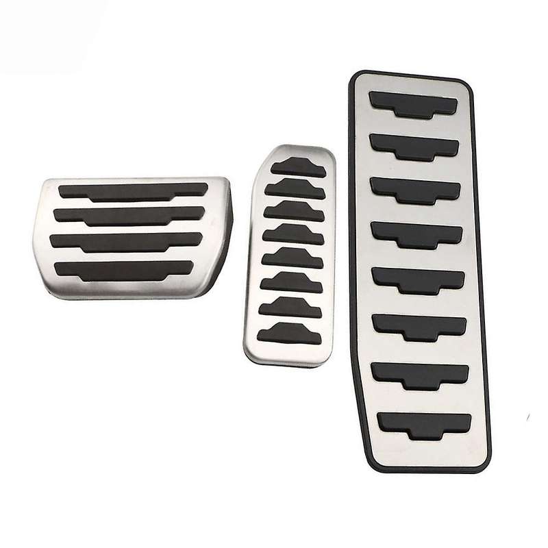 Car Foot Rest Pedal Pad Clutch Fuel Brake MT Pedal for Sport Range Evoque F-Pace XE XF