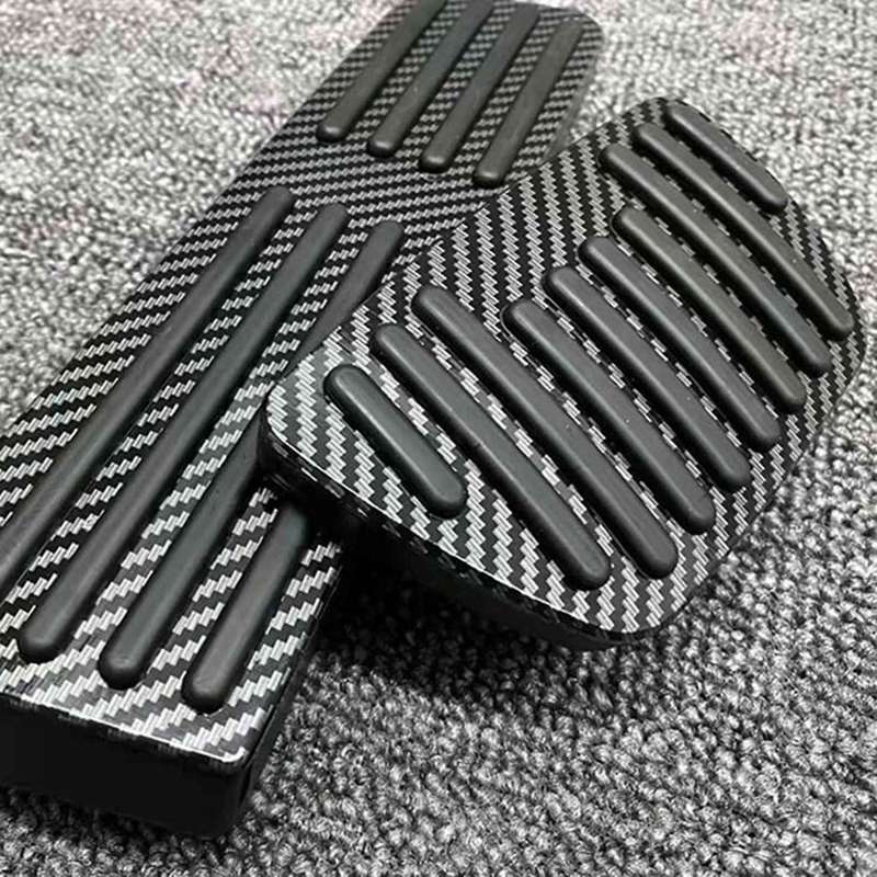 Car Foot Rest Break Gas Pedal Pads Cover Car Pedal for 2020-2021 Accessories Autopedal Covers