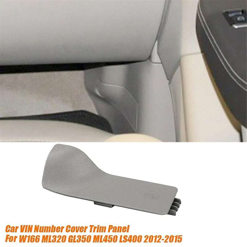 Car Frame Number VIN Cover Trim Panel for W166 ML320 GL350 ML450 LS400 2012-2015 A Post Guard Slide