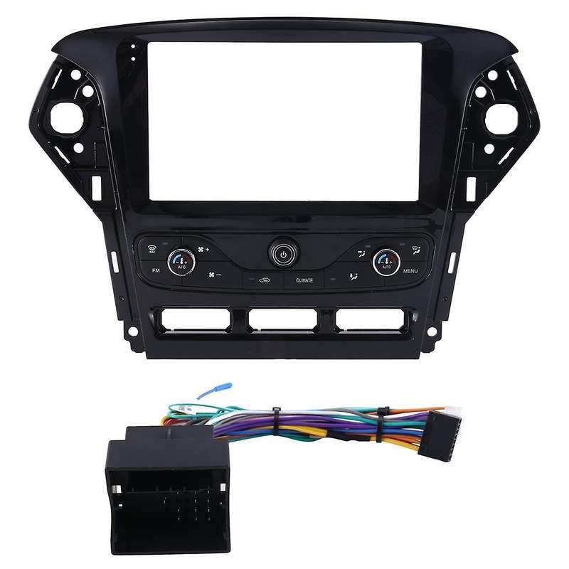 Car Frame Fascia Adapter Canbus Box Decoder for Mondeo 2011-2013 Android Radio Dash Fitting Panel K