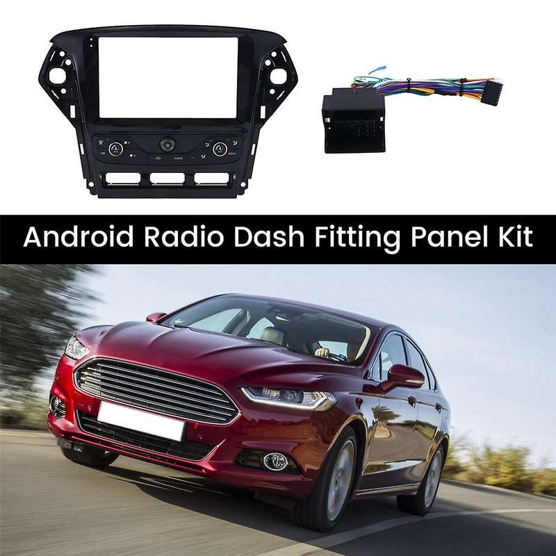 Car Frame Fascia Adapter Canbus Box Decoder for Mondeo 2011-2013 Android Radio Dash Fitting Panel K
