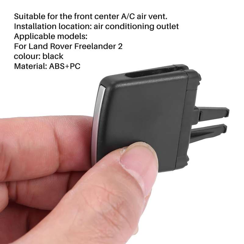 Car Front A/C Air Vent Outlet Tab Clip Repair Kit Compatible 2