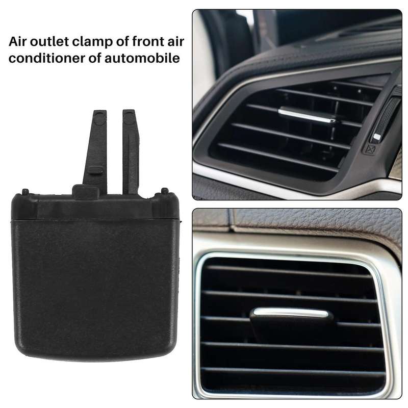 Car Front A/C Air Vent Outlet Tab Clip Repair Kit Compatible 2