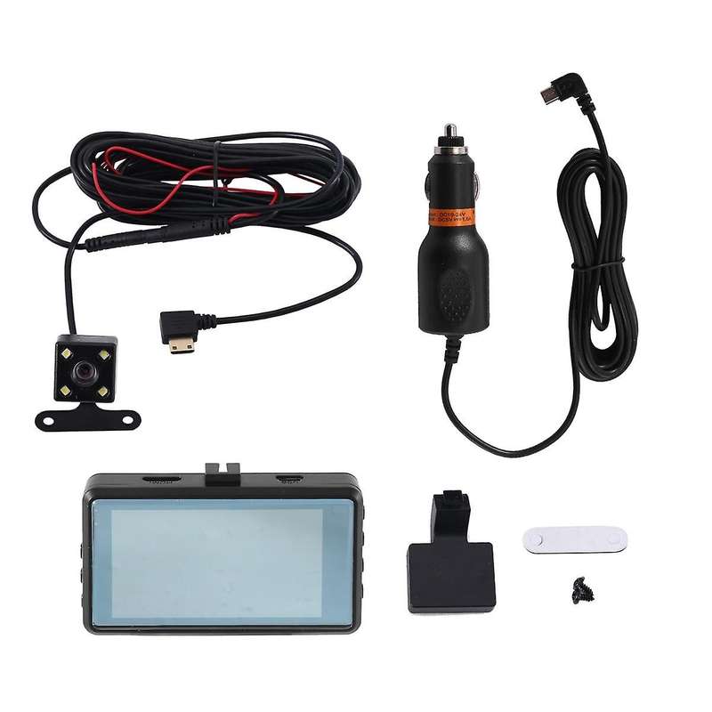 Car Front and Rear Car Recorder Hd Night Vision Loop Recording Car Camera Car Supplies