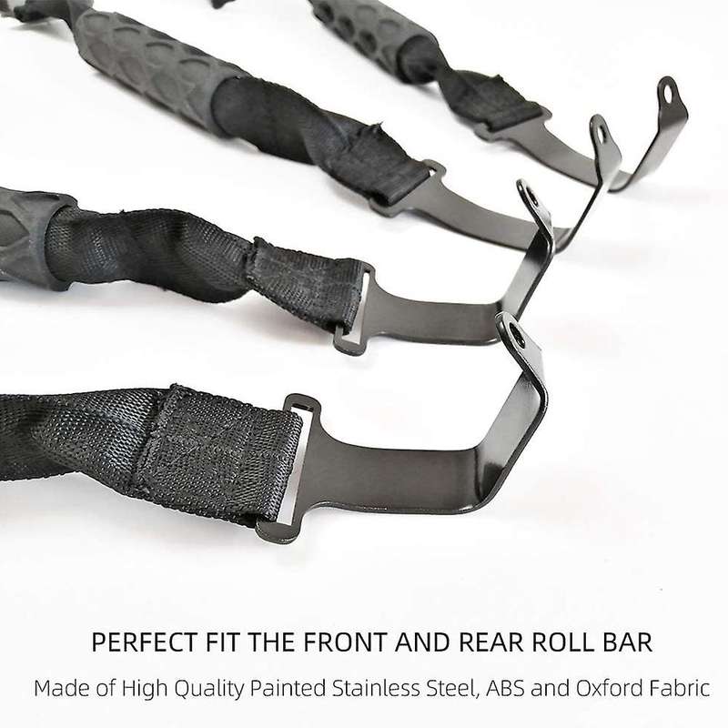 Car Front and Rear Steel Grab Handles for JL 2018-2021