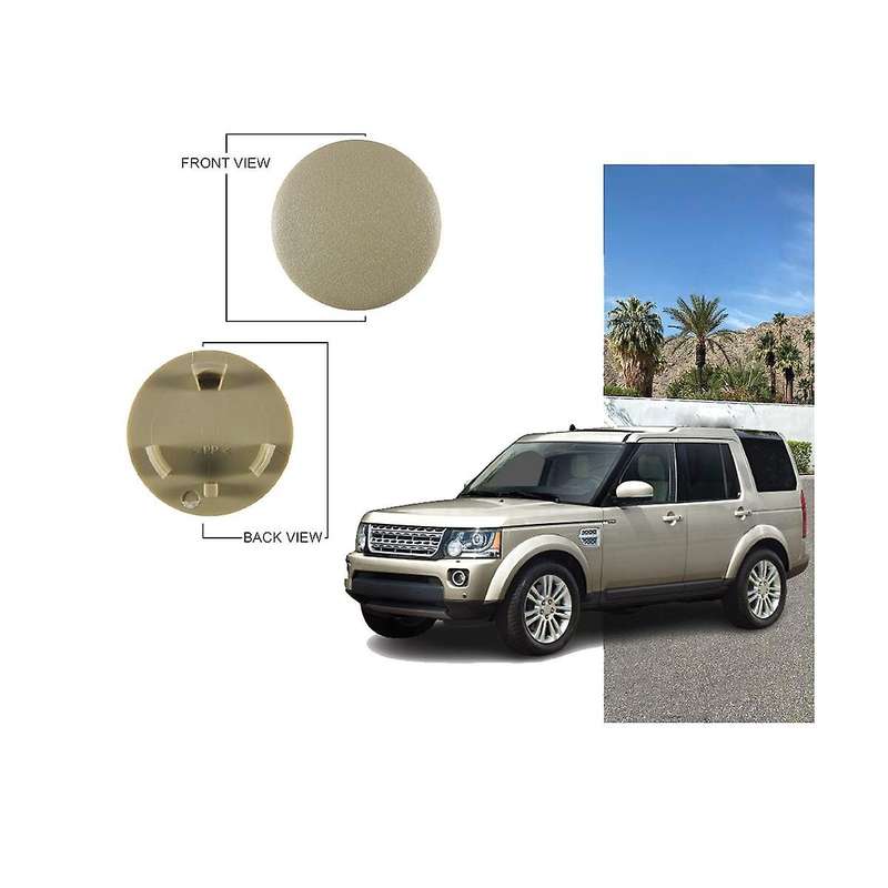 Car Front Armrest Cover Screw Cover Decorative for Land Range Sport Lr3 Lr4 Hji500090pvj Beige
