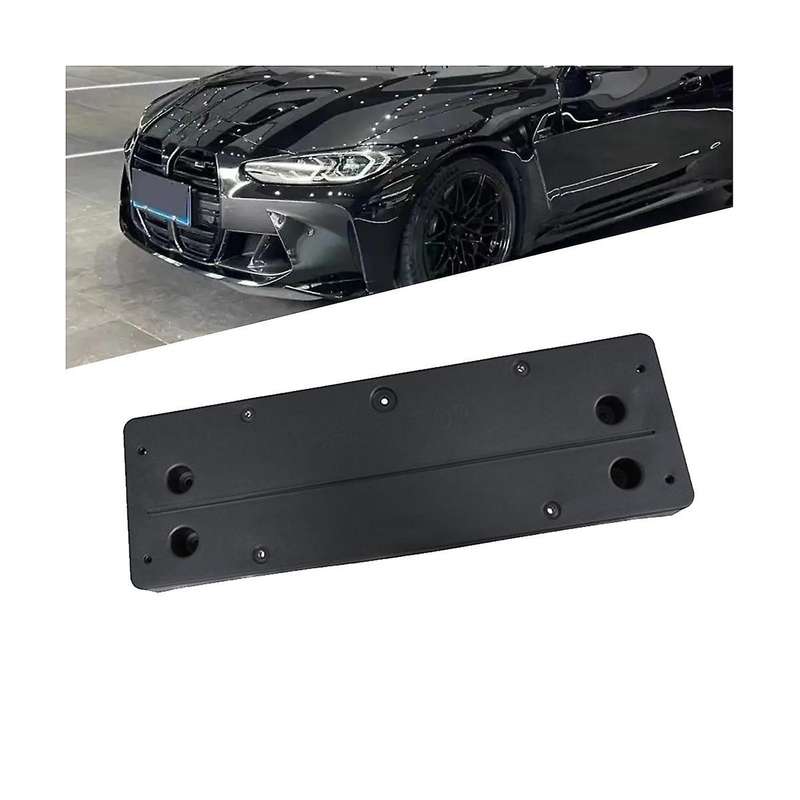 Car Front Bar License Plate Holder 51118069434 for 3 4 Series G80 G81 M3 G82 G83 2020-2022 51 11 8 0