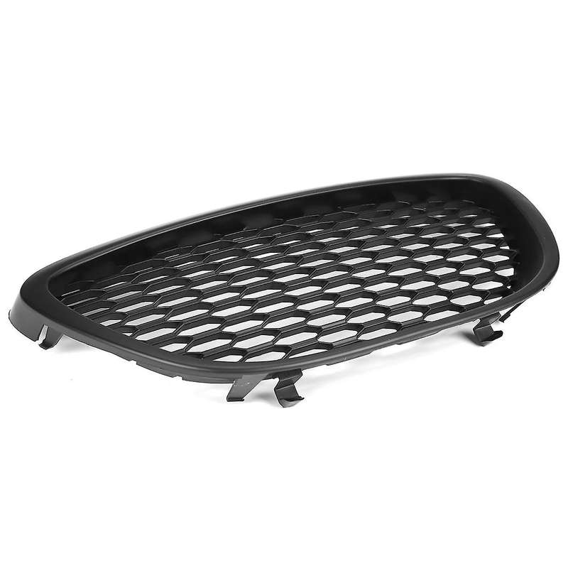 Car Front Black Honeycomb Grill Mesh Badgeless Sport Racing Grills for SEAT MK2 1P1 2006-2009