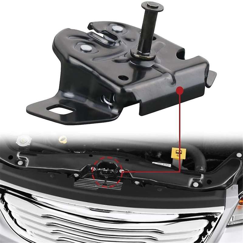 Car Front Bonnet Hood Locking Latch Assembly for Grand Caravan Ram C V 5020846aa