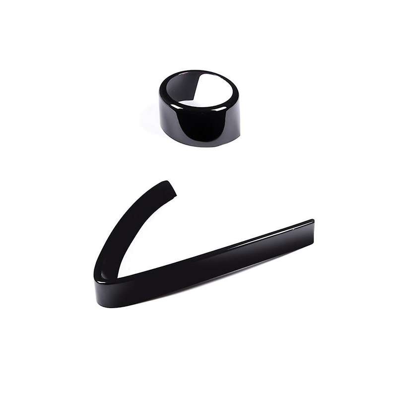 Car Front Bumper Air Grilles V Frame Decoration Trim Sticker Logo Cover Accessories for 17-20 Stelv