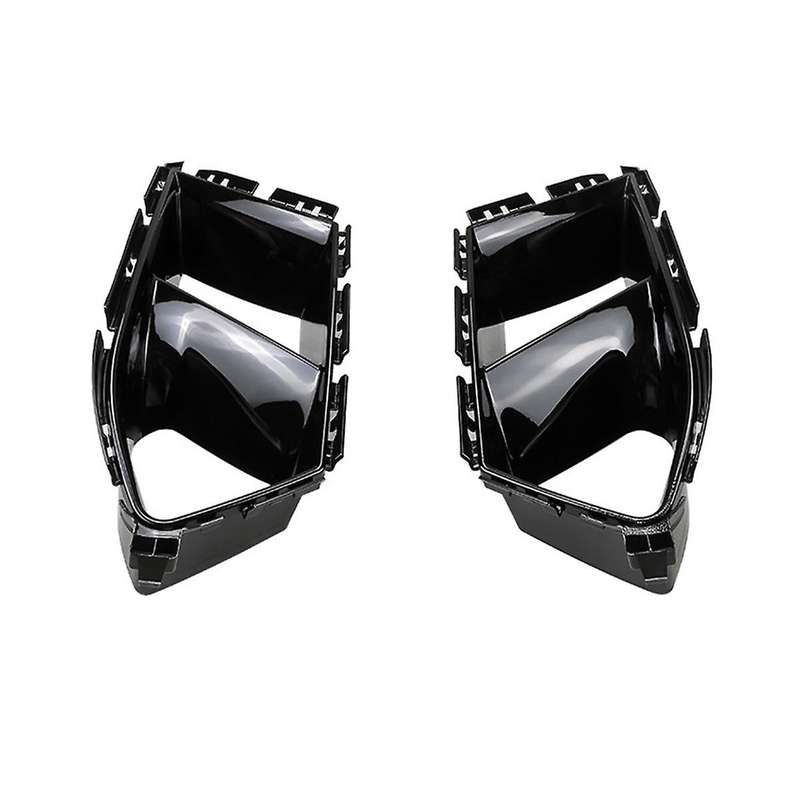 Car Front Bumper Air Inlet Grille for M3 G80 G82 G83 Side Vents Decorative Spoiler(Carbon)