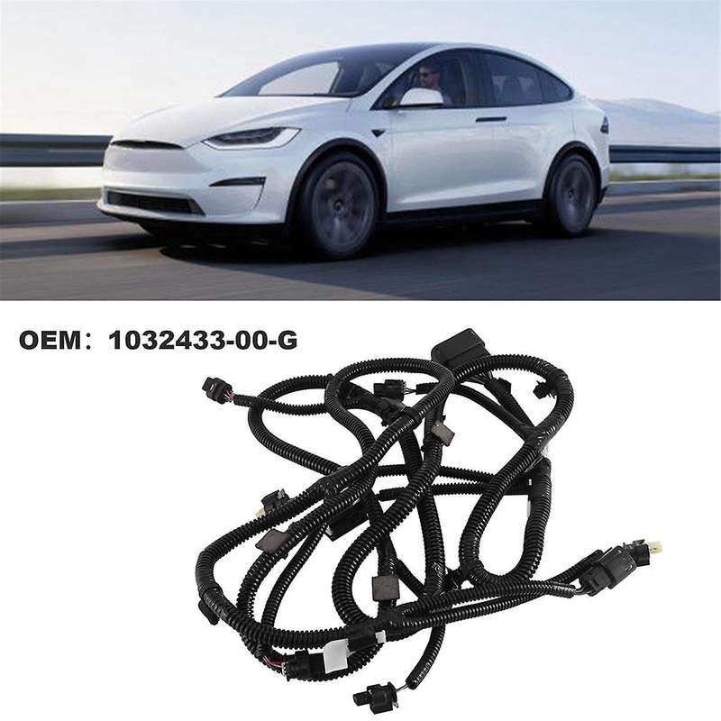 Car Front Bumper Cable Parking Sensor Wiring Harness for Model X 2016-2019 1032433-00-g