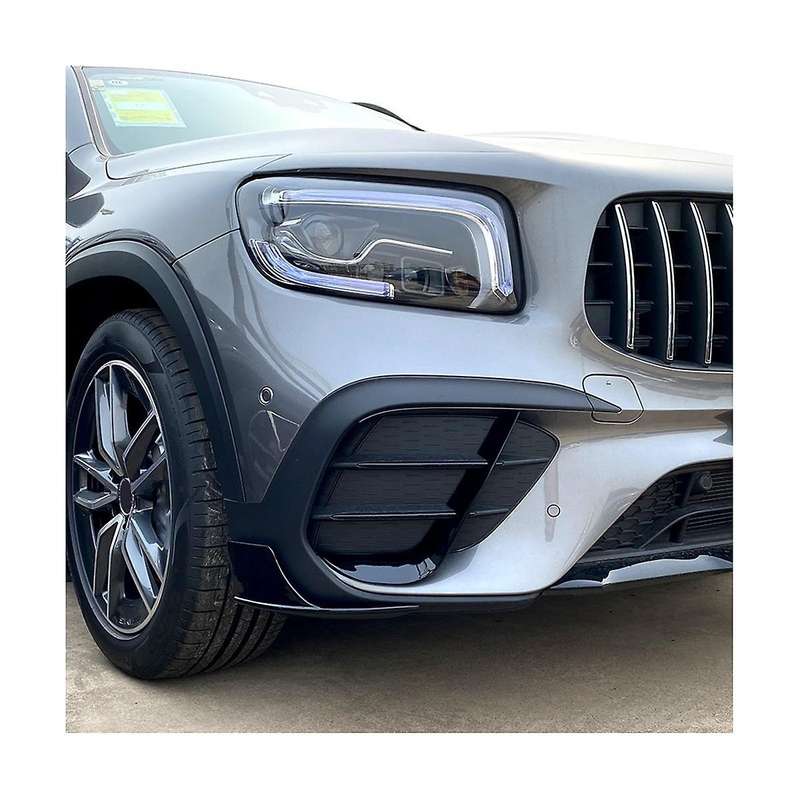 Car Front Bumper Canards Spoiler Lip Side Splitters for Class X247 2019-2022 Body Kits