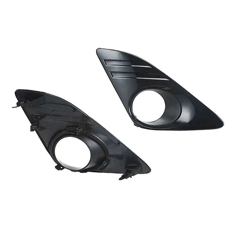 Car Front Bumper Fog Lamp Cover Frame Grille Stopper for (xv50) Xle 2012-2014 52128-06310 52127-0631