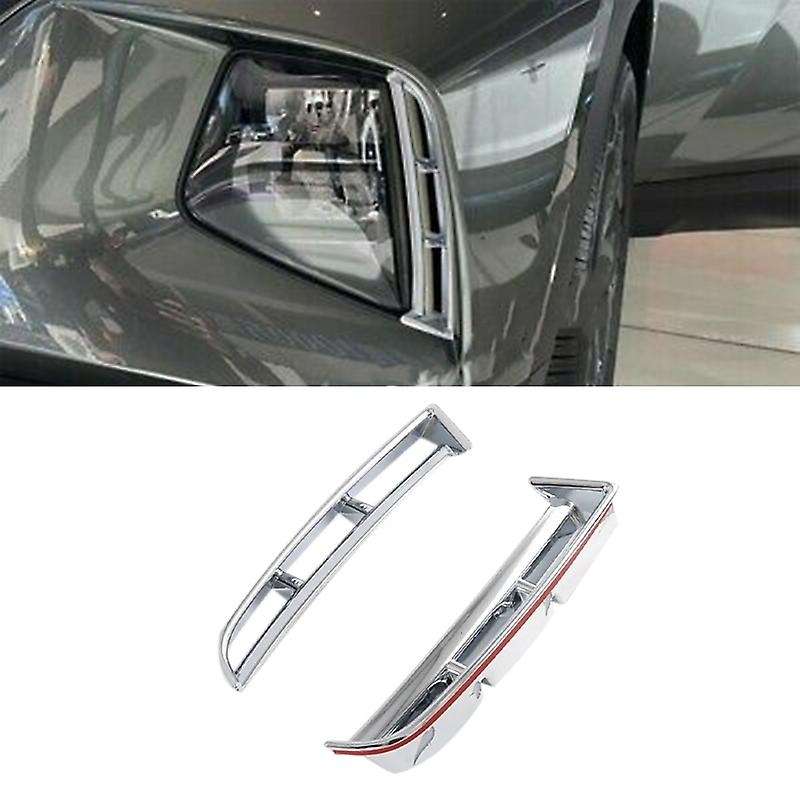 Car Front Bumper Fog Lamp Frame Front Bumper Fog Lamp Eyebrow Cover Suitable for 2021 2022
