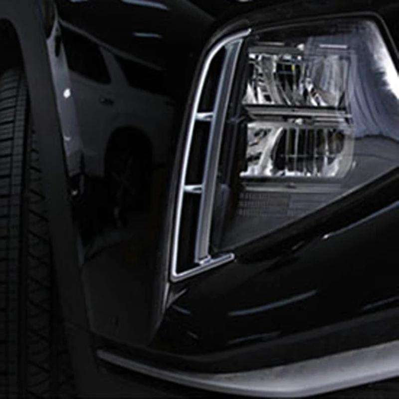 Car Front Bumper Fog Lamp Frame Front Bumper Fog Lamp Eyebrow Cover Suitable for 2021 2022