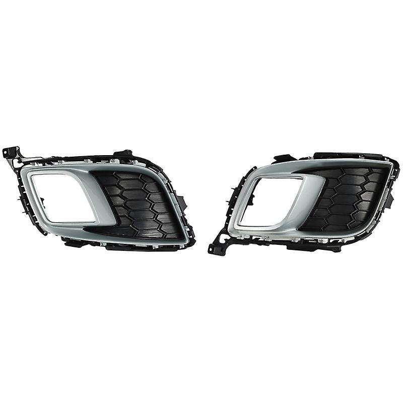 Car Front Bumper Fog Lamp Frame Trim Strip Front Fog Lamp Grille Trim for 6 Sport Coupe 2007-2012