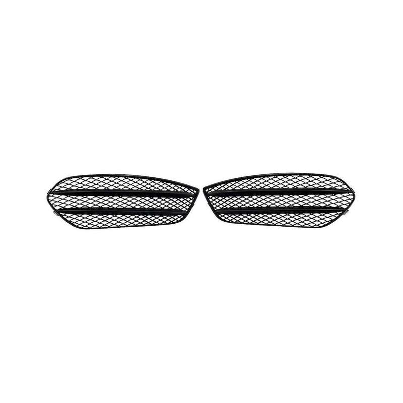 Car Front Bumper Fog Lamp Grille Black for  Claclass C117 Line Cla45 2013-2015