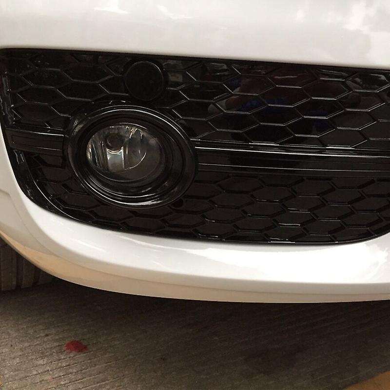 Car Front Bumper Fog Lamp Grille Front Honeycomb Grille Suitable for - Q3 2013-2015