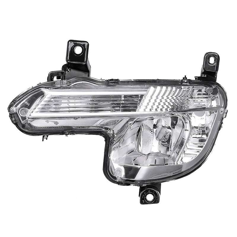 Car Front Bumper Fog Lamp Indicator Fog Light Assembly without Bulbs for 508 2011-2014 9670476180 Le