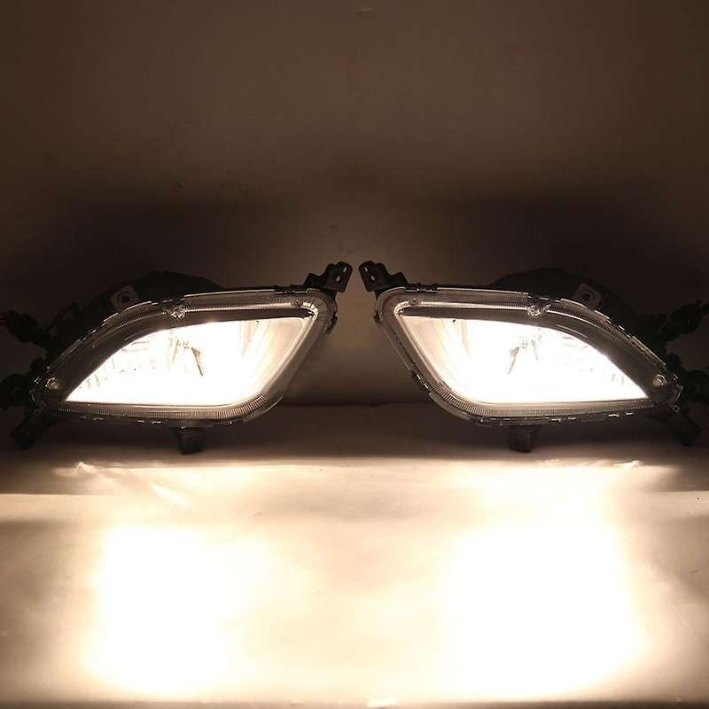 Car Front Bumper Fog Lamp Headlights Halogen Fog Light for Forte 2017 2018