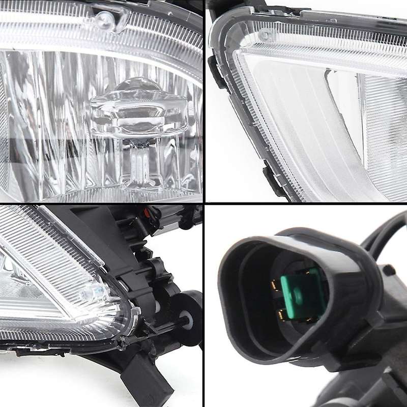 Car Front Bumper Fog Lamp Headlights Halogen Fog Light for Forte 2017 2018