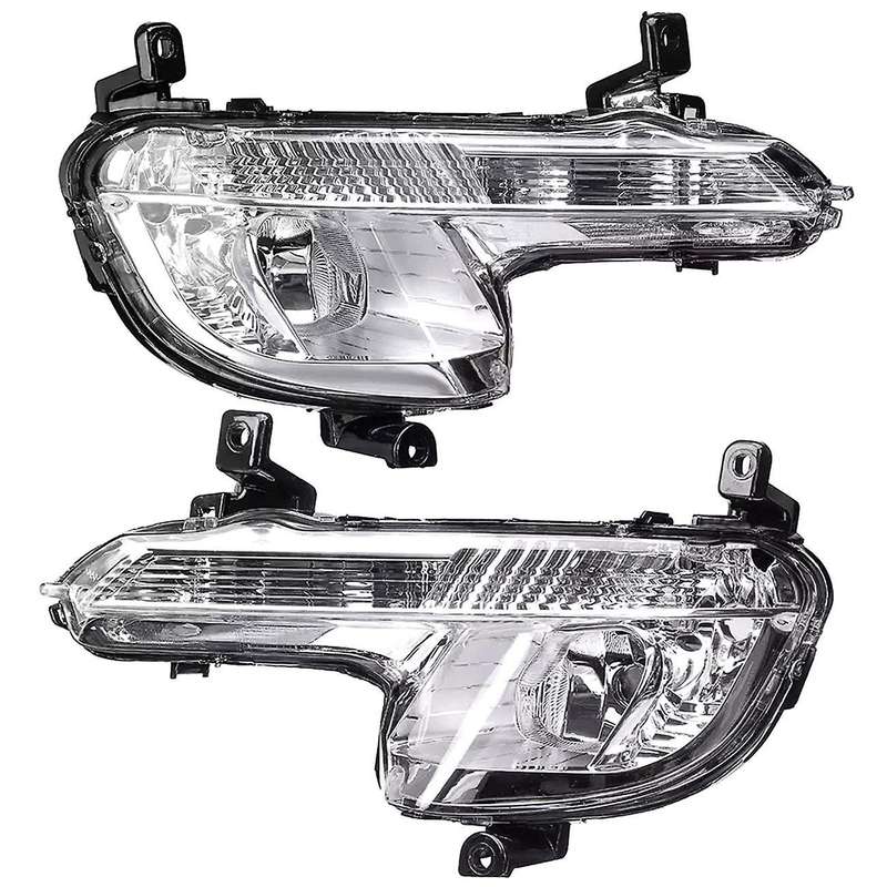Car Front Bumper Fog Lamp Indicator Fog Light Assembly without Bulbs for 508 2011-2014 9670476180 Ri