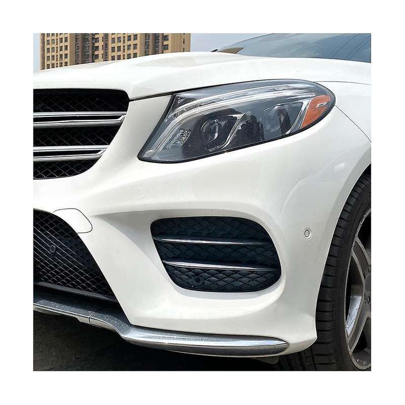 Car Front Bumper Fog Lamp Grille Covers for - Gls Coupe W166 X166 C292 2015-2019