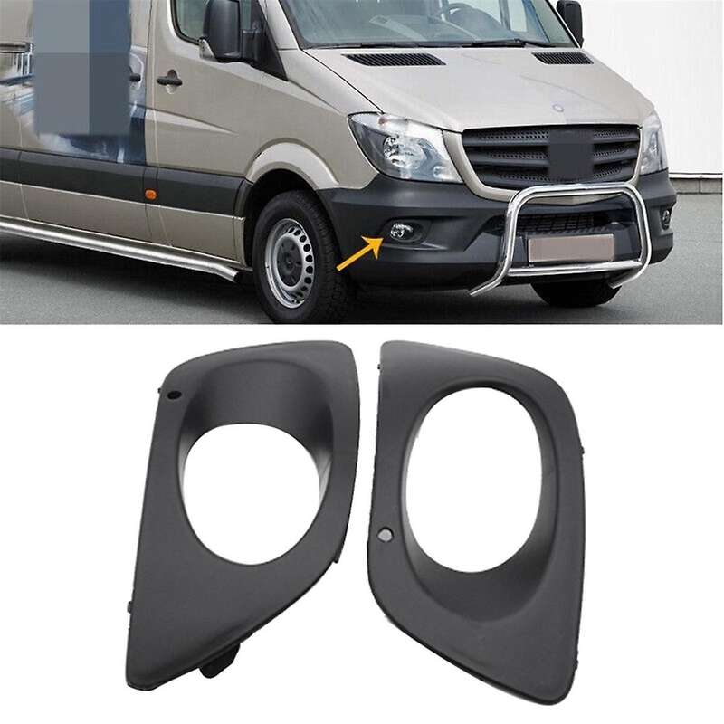 Car Front Bumper Fog Lamp Trim Frame A90688503539B51 for - Sprinter W906 2006-2016 Grille Fog Lamp