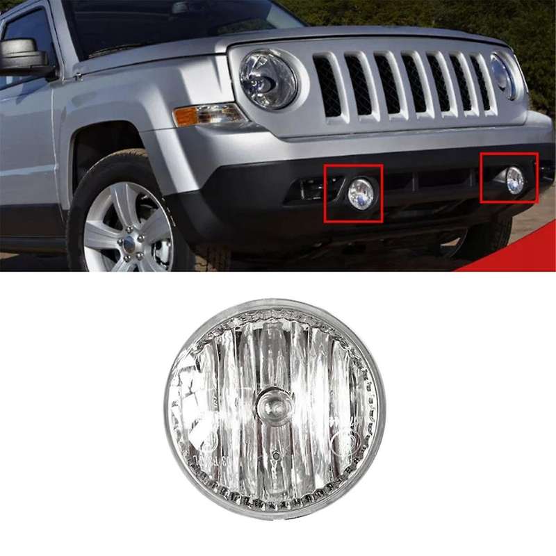 Car Front Bumper Fog Light 68081399AB CH2594104 for Patriot 2011-2017 Wrangler Car Accessories