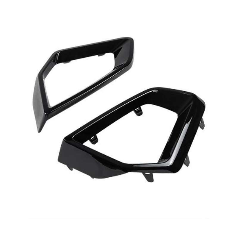 Car Front Bumper Fog Light Cover Air Vent Cover Trim Outlet Intake Frame for X5 G05 X5L 2023,Black