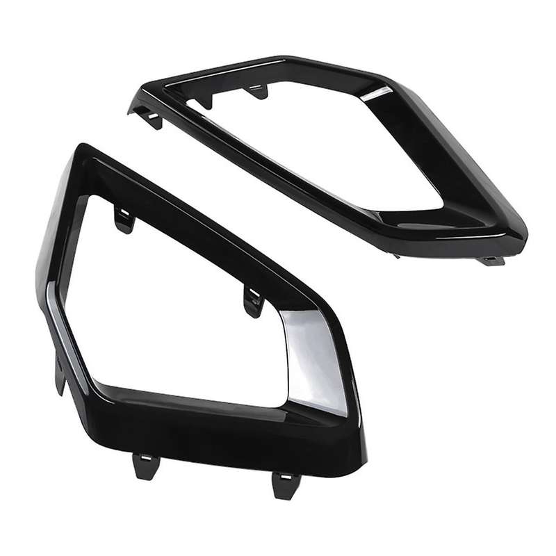 Car Front Bumper Fog Light Cover Air Vent Cover Trim Outlet Intake Frame for X5 G05 X5L 2023,Black