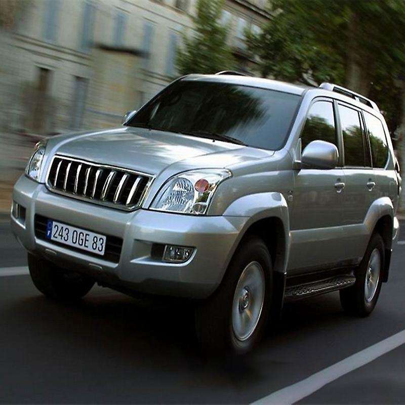 Car Front Bumper Fog Light Daytime Running Light for Land Cruiser Prado FJ120 2002-2009 81211-60150