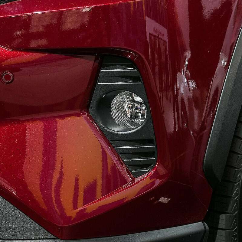 Car Front Bumper Fog Light Driving Lamp Kit Bezel Covers & Harness Switch for 2019 2020 2021